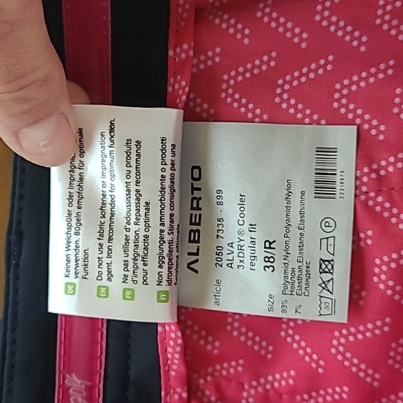 Really nice brand new Alberto Golf pants - Picture 8 of 9